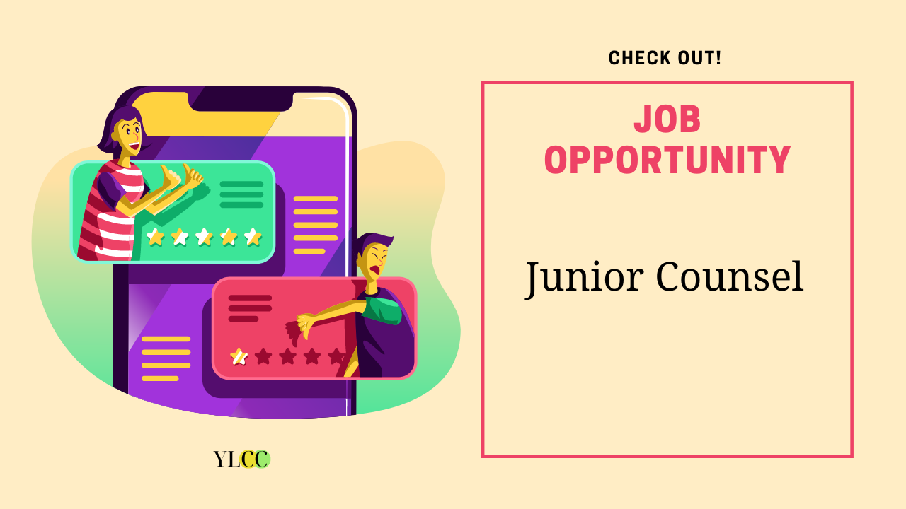 Job Opportunity (Junior Counsel) @ Law offices of Mr. Abhishek Chandra Mishra: Apply Now!