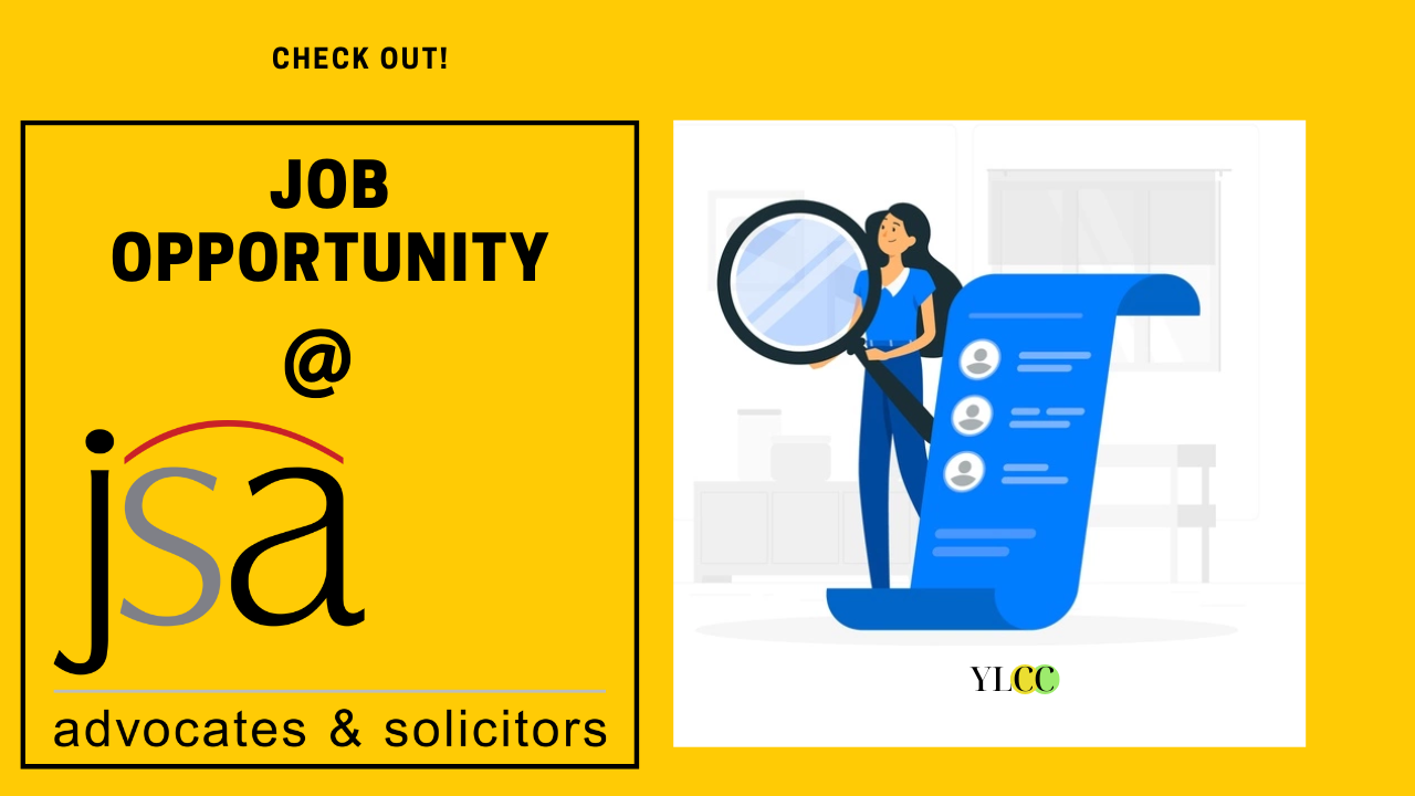 Job Opportunity (Associate) @ JSA: Apply Now!